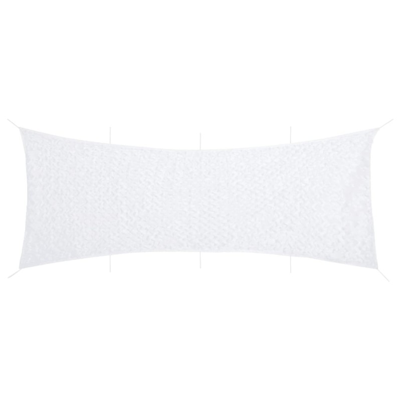 Filet de camouflage avec sac de rangement 833x297 cm blanc 