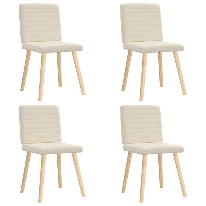 Chaises à manger lot de 4 Lin 