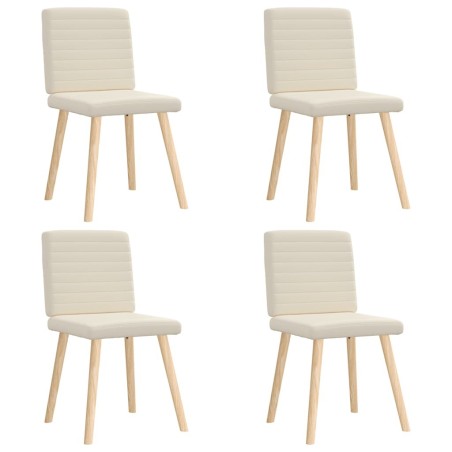 Chaises à manger lot de 4 Lin 