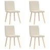 Chaises à manger lot de 4 Lin 