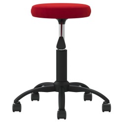 Chaise de salle à manger Rouge bordeaux Velours 