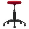 Chaise de salle à manger Rouge bordeaux Velours 