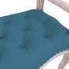 Banc Bleu 110x45x60 cm Velours 