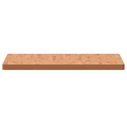 Dessus de table 90x90x4 cm carré bois massif de hêtre 