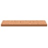 Dessus de table 90x90x4 cm carré bois massif de hêtre 