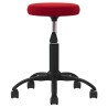 Tabouret de massage Velours Rouge bordeaux 