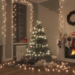 Guirlande LED avec 300 LED Blanc chaud 30 m PVC 