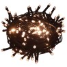 Guirlande LED avec 300 LED Blanc chaud 30 m PVC 