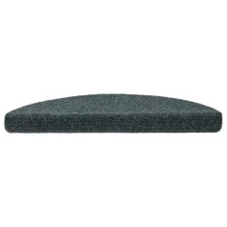 Tapis d'escalier auto-adhésifs 20 pcs vert 56x17x3 cm 