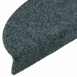 Tapis d'escalier auto-adhésifs 20 pcs vert 56x17x3 cm 