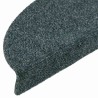 Tapis d'escalier auto-adhésifs 20 pcs vert 56x17x3 cm 