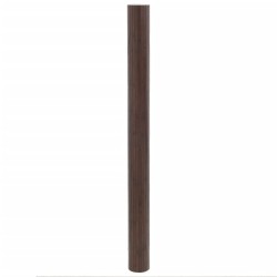 Tapis rectangulaire marron foncé 80x500 cm bambou 