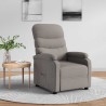 Fauteuil inclinable Taupe Tissu 