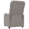 Fauteuil inclinable Taupe Tissu 