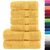Ensemble de serviettes de qualité supérieure SOLUND 6 pcs doré 