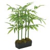 Bambou artificiel 240 feuilles 80 cm vert 