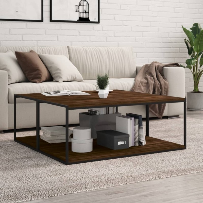 Étagères murales 4pcs chêne marron 100x50x1,5cm bois ingénierie 
