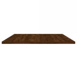 Étagères murales 4pcs chêne marron 100x50x1,5cm bois ingénierie 