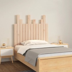 Tête de lit murale 82,5x3x80 cm Bois massif de pin 