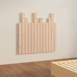 Tête de lit murale 82,5x3x80 cm Bois massif de pin 