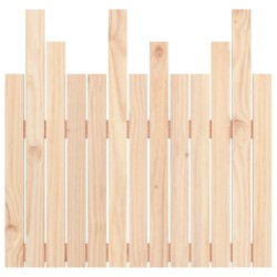 Tête de lit murale 82,5x3x80 cm Bois massif de pin 