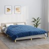Couverture lestée Bleu 200x230 cm 9 kg Tissu 
