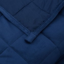 Couverture lestée Bleu 200x230 cm 9 kg Tissu 