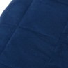 Couverture lestée Bleu 200x225 cm 9 kg Tissu 