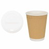 Tasses à café en papier avec couvercles 1000 pcs 12oz 300ml 