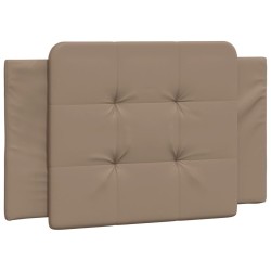 Cadre de lit avec LED sans matelas cappuccino 90x200 cm 