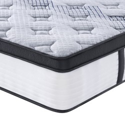 Matelas à ressorts ensachés moyen 70x200 cm 
