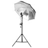 Kit de studio photo avec éclairage et toile de fond 