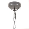 Lampe suspendue industrielle 32 cm Gris E27 