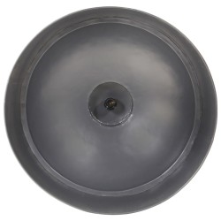 Lampe suspendue industrielle 32 cm Gris E27 