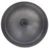 Lampe suspendue industrielle 32 cm Gris E27 
