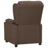 Fauteuil inclinable Taupe Tissu 