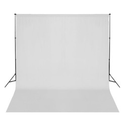 Kit de studio photo avec lampes toile de fond et réflecteur  