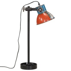 Lampe de bureau 25 W multicolore 15x15x55 cm E27 