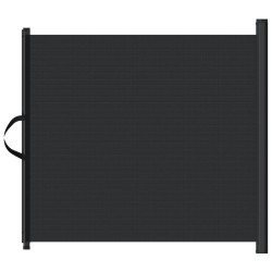 Porte rétractable pour animaux de compagnie noir 82,5x125 cm 