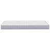 Matelas en mousse moyennement doux 140x200 cm 