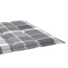 Chaise longue de jardin avec coussin Bois d'acacia solide 