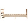 Cadre de lit sans matelas 90x200 cm bois de pin massif 