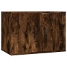 Ensemble de meubles TV 5 pcs Chêne fumé Bois d'ingénierie 