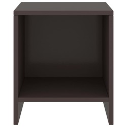 Tables de chevet 2 pcs Marron foncé 35x30x40 cm Bois de pin 