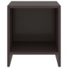 Tables de chevet 2 pcs Marron foncé 35x30x40 cm Bois de pin 
