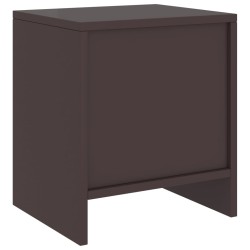 Tables de chevet 2 pcs Marron foncé 35x30x40 cm Bois de pin 