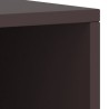 Tables de chevet 2 pcs Marron foncé 35x30x40 cm Bois de pin 