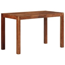 Table à manger 120x60x76 cm bois d'acacia massif 