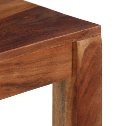 Table à manger 120x60x76 cm bois d'acacia massif 