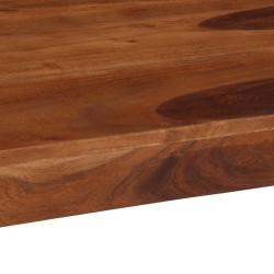 Table à manger 120x60x76 cm bois d'acacia massif 
